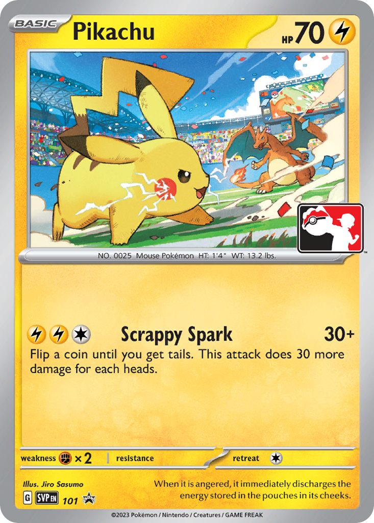 Scarlet & Violet Promo Pikachu #101